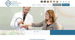 Desktop Screenshot of hinsdalederm.com